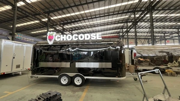 Matte Black Airstream Trailer